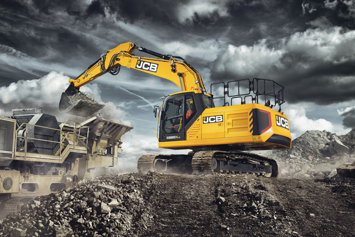 JCB Heavy Large Excavators for Construction and Earthmoving